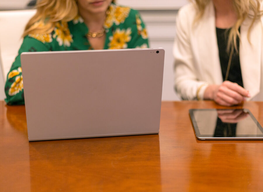 Women Meeting Stock Photo